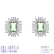 Picture of Popular Cubic Zirconia Fashion Huggie Earrings