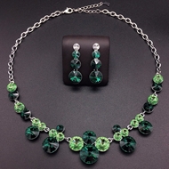 Show details for Sparkling Party Platinum Plated 2 Piece Jewelry Set Show details for Sparkling Party Platinum Plated 2 Piece Jewelry Set