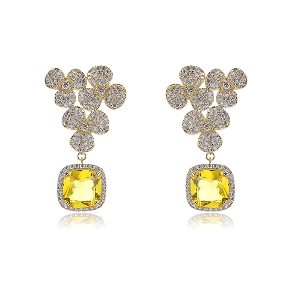 Picture of Amazing Luxury Gold Plated Dangle Earrings with Low Cost