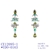 Picture of Charming Green Party Dangle Earrings As a Gift