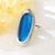 Picture of Featured Blue Zinc Alloy Fashion Ring with Full Guarantee