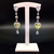 Picture of Fashion Swarovski Element Love & Heart Dangle Earrings