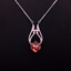 Show details for Copper or Brass Swarovski Element Pendant Necklace From Reliable Factory