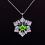 Show details for Party Green Pendant Necklace with Beautiful Craftmanship