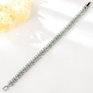 Show details for Great Cubic Zirconia Green Fashion Bracelet Show details for Great Cubic Zirconia Green Fashion Bracelet