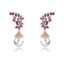 Show details for Delicate Copper or Brass Dangle Earrings of Original Design