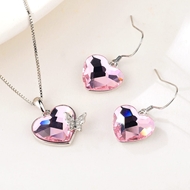 Show details for Copper or Brass Pink 2 Piece Jewelry Set at Super Low Price Show details for Copper or Brass Pink 2 Piece Jewelry Set at Super Low Price