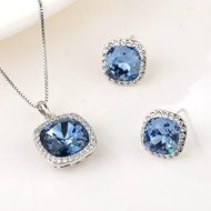 Show details for Delicate Geometric Fashion 2 Piece Jewelry Set Show details for Delicate Geometric Fashion 2 Piece Jewelry Set