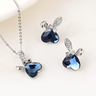 Show details for Famous Love & Heart Fashion 2 Piece Jewelry Set Show details for Famous Love & Heart Fashion 2 Piece Jewelry Set