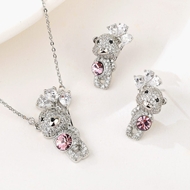 Show details for Fashion Bear 2 Piece Jewelry Set in Exclusive Design Show details for Fashion Bear 2 Piece Jewelry Set in Exclusive Design