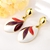 Picture of Zinc Alloy White Dangle Earrings at Super Low Price