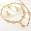 Show details for Party White 4 Piece Jewelry Set with Beautiful Craftmanship