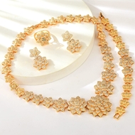 Show details for Irresistible White Party 4 Piece Jewelry Set For Your Occasions Show details for Irresistible White Party 4 Piece Jewelry Set For Your Occasions