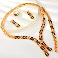 Show details for Party Geometric 4 Piece Jewelry Set at Unbeatable Price Show details for Party Geometric 4 Piece Jewelry Set at Unbeatable Price