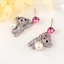 Show details for Fashion Platinum Plated Dangle Earrings Online Only