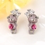 Show details for Shop Platinum Plated Party Dangle Earrings with Wow Elements