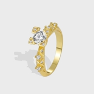 Picture of Party Gold Plated Fashion Ring with Fast Shipping