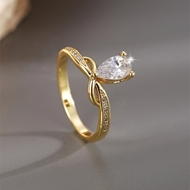 Picture of Designer Gold Plated Irregular Fashion Ring with Easy Return