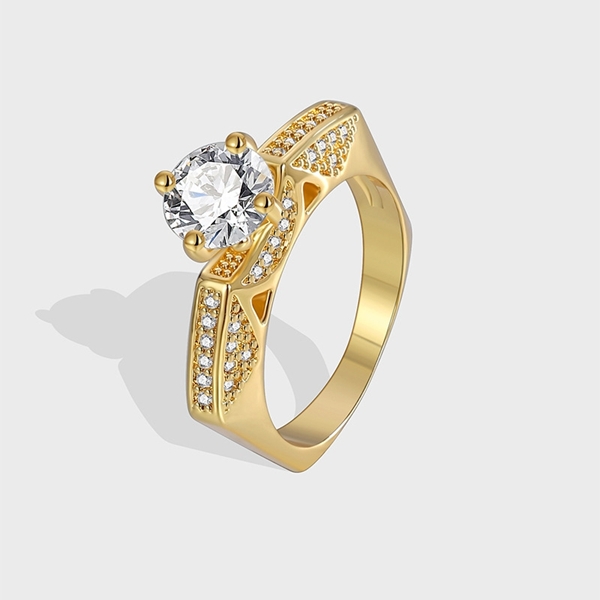 Picture of Great Cubic Zirconia Party Fashion Ring