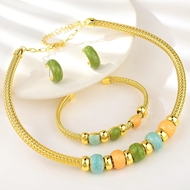 Show details for Great Enamel Classic 3 Piece Jewelry Set