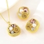 Show details for Great Value White Classic 2 Piece Jewelry Set with Full Guarantee