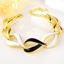 Show details for White Gold Plated Fashion Bracelet with Beautiful Craftmanship