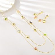Show details for Zinc Alloy Colorful 2 Piece Jewelry Set with Unbeatable Quality Show details for Zinc Alloy Colorful 2 Piece Jewelry Set with Unbeatable Quality
