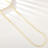 Picture of Irresistible White Gold Plated Long Chain Necklace For Your Occasions