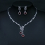 Show details for Delicate Flowers & Plants Platinum Plated 2 Piece Jewelry Set