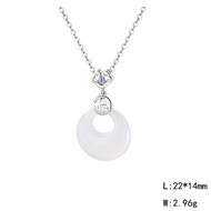 Picture of Great Artificial Gemstone Cute Pendant Necklace