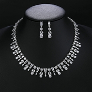 Picture of Bling Party Cubic Zirconia 2 Piece Jewelry Set