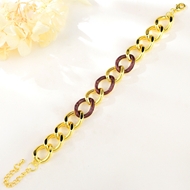 Picture of Impressive Purple Gold Plated Fashion Bangle with Beautiful Craftmanship