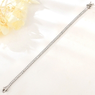 Picture of 925 Sterling Silver Cubic Zirconia Fashion Bracelet with Worldwide Shipping