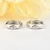 Picture of Fashion Platinum Plated Small Hoop Earrings at Unbeatable Price