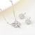 Picture of Irresistible White Flowers & Plants 2 Piece Jewelry Set As a Gift