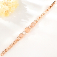Show details for New Opal Rose Gold Plated Fashion Bangle Show details for New Opal Rose Gold Plated Fashion Bangle
