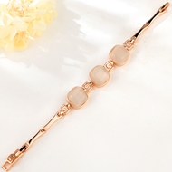 Show details for Delicate Geometric Rose Gold Plated Fashion Bangle Show details for Delicate Geometric Rose Gold Plated Fashion Bangle