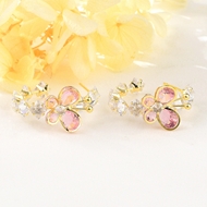 Show details for Party Gold Plated Dangle Earrings of Original Design Show details for Party Gold Plated Dangle Earrings of Original Design