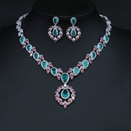 Show details for Shop Platinum Plated Copper or Brass 2 Piece Jewelry Set Best Price Show details for Shop Platinum Plated Copper or Brass 2 Piece Jewelry Set Best Price