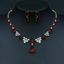 Show details for Pretty Cubic Zirconia Flowers & Plants 2 Piece Jewelry Set