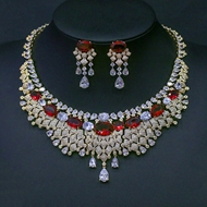 Show details for Bling Party Gold Plated 2 Piece Jewelry Set Show details for Bling Party Gold Plated 2 Piece Jewelry Set