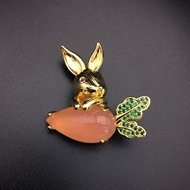 Show details for Fashion Copper or Brass Brooche at Factory Price Show details for Fashion Copper or Brass Brooche at Factory Price