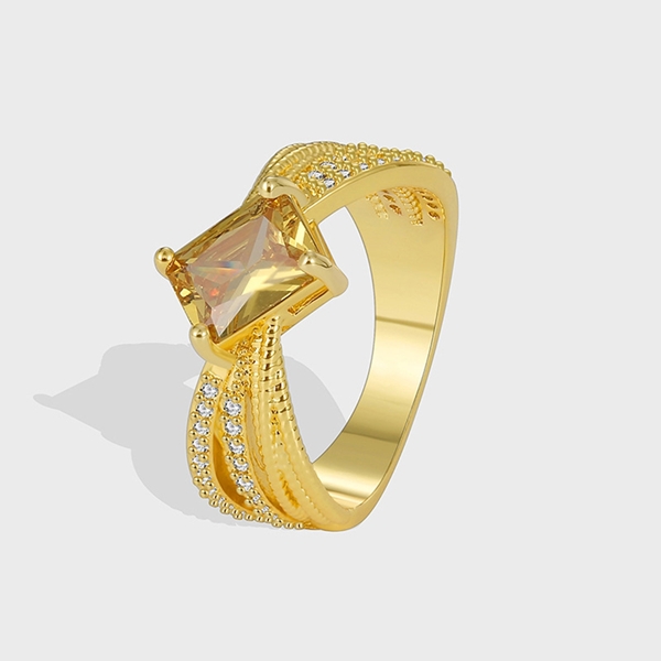 Picture of Fancy Geometric Delicate Fashion Ring