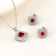 Show details for Purchase Platinum Plated Cubic Zirconia 2 Piece Jewelry Set Exclusive Online Show details for Purchase Platinum Plated Cubic Zirconia 2 Piece Jewelry Set Exclusive Online