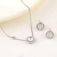 Show details for Party Cubic Zirconia 2 Piece Jewelry Set with Fast Shipping Show details for Party Cubic Zirconia 2 Piece Jewelry Set with Fast Shipping