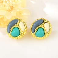 Picture of Affordable Zinc Alloy Geometric Dangle Earrings from Trust-worthy Supplier