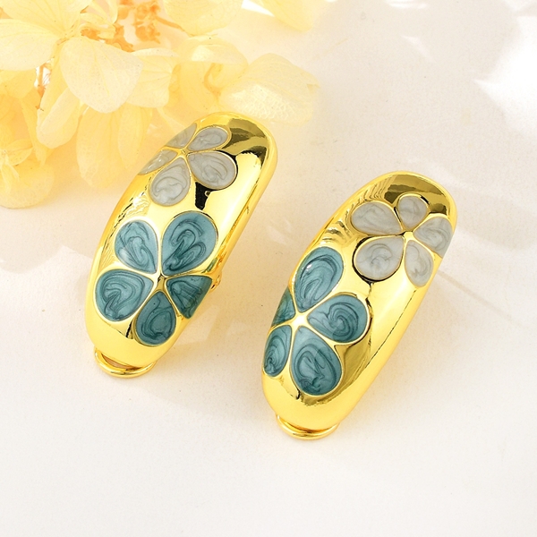 Picture of Funky Flowers & Plants Zinc Alloy Dangle Earrings