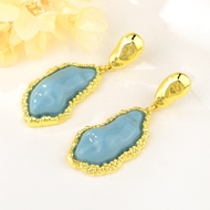 Picture of Popular Resin Geometric Dangle Earrings