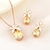 Picture of Reasonably Priced Gold Plated Artificial Crystal 2 Piece Jewelry Set from Reliable Manufacturer