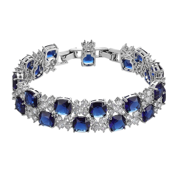 Picture of Luxury Platinum Plated Fashion Bracelet at Super Low Price